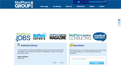 Desktop Screenshot of medpharmgroup.com